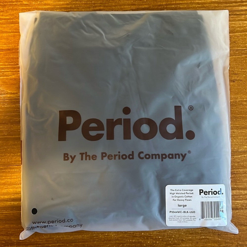 Period.Co Underwear - The Extra Coverage High Waisted Period in Organic Cotton